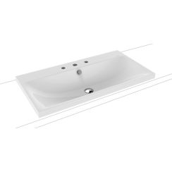 Kaldewei Silenio Waschbecken 90x46 cm rechteckig Aufsatzwaschbecken weiß matte 904006033001