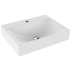 Kaldewei Silenio Waschbecken 60x46 cm rechteckig Klassisch weiß matte 904306303001