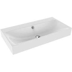 Kaldewei Silenio Waschbecken 90x46 cm rechteckig Klassisch weiß glanz 904406003001