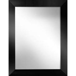 Ars Longa Simple Spiegel 63x113 cm rechteckig schwarz SIMPLE50100-C