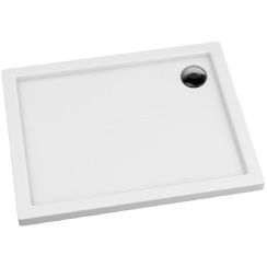 Schedpol Corrina Rechteckige Duschwanne 90x70 cm weiß 3.0254