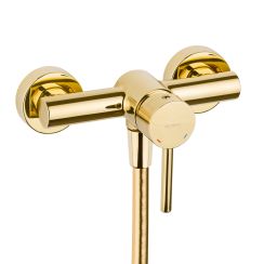 Oltens Molle Duscharmatur Wandmontage goldener Glanz 33000800