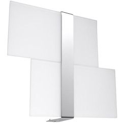 Sollux Lighting Massimo Wandleuchte 2x40 W weiß-chrom SL.0187