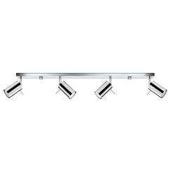 Sollux Lighting Ring Deckenlampe 4x40 W chrom SL.0731