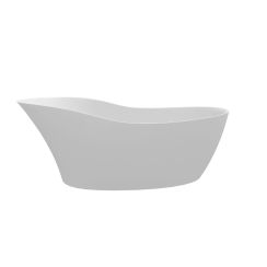 Hoesch Namur Lounge Freistehende Badewanne 190x90 cm oval weiß 4493.010305