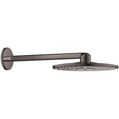 Grohe Rainshower Kopfbrause mit Brausearm 31x31 cm rund Hard Graphite 26475A00