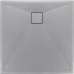 Deante Correo Quadratische Duschwanne 90x90 cm grau KQR_S41B
