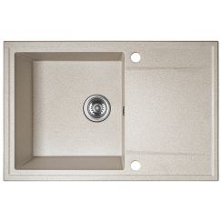 Kuchinox Hunter Granitspüle 67x44 cm beige SBU411T