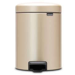 Brabantia NewIcon Papierkorb 5 l gold 304422