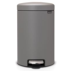 Brabantia NewIcon Papierkorb 12 l grau 119149
