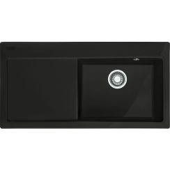 Franke Mythos Keramikspüle 100x51 cm schwarz 124.0442.538