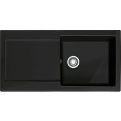 Franke Maris Keramikspüle 100x51 cm schwarz 124.0442.556