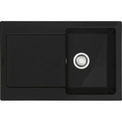 Franke Maris Keramikspüle 78x51 cm schwarz 124.0442.565