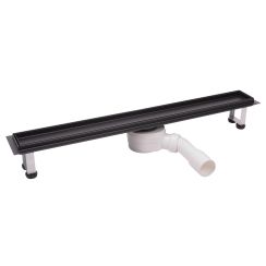 Ferro Duschrinne 80 cm schwarz OLP1-80-BL