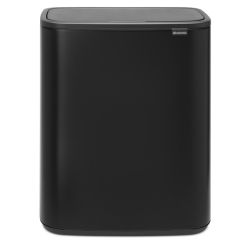 Brabantia Bo Müllcontainer 60 l schwarz 221484