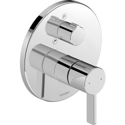 Duravit D-Neo Badewannen- und Duscharmatur Unterputz chrom DE5210018010