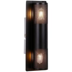 Candellux Emu Wandleuchte 2x10 W schwarz 91-81360