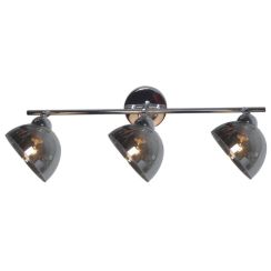 Kaja Hornet Deckenlampe 3x40 W chrom-grau K-JSL-1306/3W