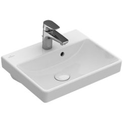 Villeroy & Boch Avento Waschbecken 45x37 cm rechteckig Klassisch-Möbel weiß matte 735845RW