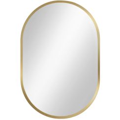 Baltica Design Tiny Border Pastille Spiegel 40x95 cm oval gold 5904107904900