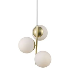 Nordlux Lilly Pendelleuchte 3x40 W weiß-gold 48603035