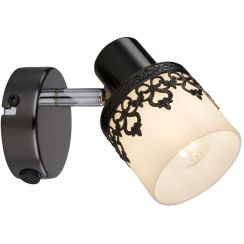Rabalux Lacey Wandleuchte 1x40 W weiß-schwarz 5341