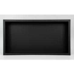 Balneo Wall-Box One Black Nischenregal 60 cm schwarz OB-BL4