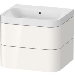 Duravit Happy D.2 Waschtisch mit Unterschrank 57.5 cm weiß HP4345N2222