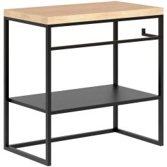 Baltica Design Linn Konsole 95x43x75 cm schwarz-eiche 5904107906300
