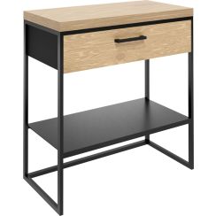 Baltica Design Elin Badschrank 60x35x75 cm Unterschrank stehend schwarz-eiche 5904107906461