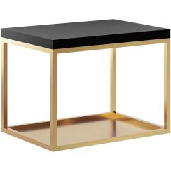 Baltica Design Hege Konsole 60x43x45 cm schwarz-gold 5904107906553