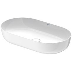 Duravit Luv Waschbecken 70x40 cm oval Möbel-Aufsatzwaschbecken weiß glanz 0379700000