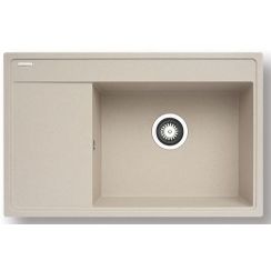 Pyramis Camea Granitspüle 79x50 cm beige 070091101