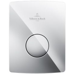Villeroy & Boch ViConnect Betätigungsplatte für Urinal glänzender Chrom 92194461