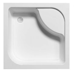 Polimat Tenor Quadratische Duschwanne 80x80 cm weiß 00326