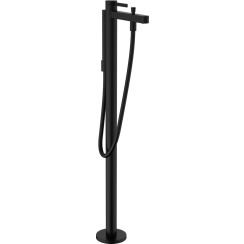 Hansgrohe Finoris Badewannen- und Duscharmatur freistehend schwarz 76445670