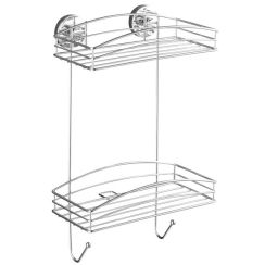 Wenko Vacuum-Loc rund Stah Ablage 26 cm 20886100