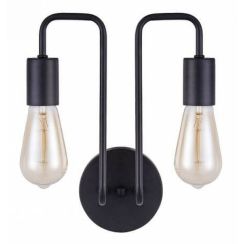 Maytoni Gilbert Wandleuchte 2x60 W schwarz T532WL-02B