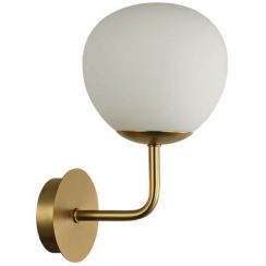 Maytoni Erich Wandleuchte 1x40 W weiß-gold MOD221-WL-01-G