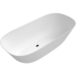Villeroy & Boch Theano Freistehende Badewanne 175x80 cm oval weiß UBQ175ANH7F200V-RW