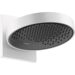 Hansgrohe Rainfinity Kopfbrause mit Brausearm 25x25 cm rund weiß 26226700