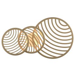 Mantra Collage Deckenlampe 1x40 W gold 7233
