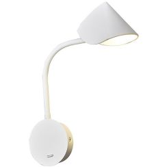 Mantra Goa Wandleuchte 1x7.5 W weiß 7720