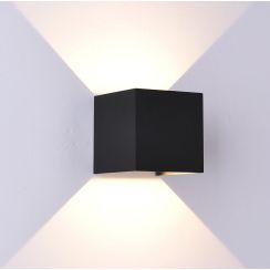 Mantra Davos XL Außenwandleuchte 2x10 W schwarz 7437