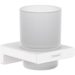 Hansgrohe AddStoris Zahnputzbecher weiß 41749700