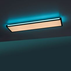 Just Light Mario Intelligente Deckenleuchte 2x20.5 W weiß-schwarz 11622-18