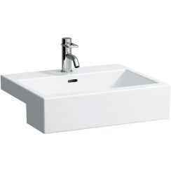 Laufen Living City Waschbecken 55x46 cm rechteckig Aufsatzwaschbecken weiß glanz H8134320001041