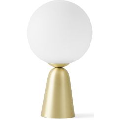 Miloox Lunar Tischlampe 1x40 W weiß-gold 1744.150