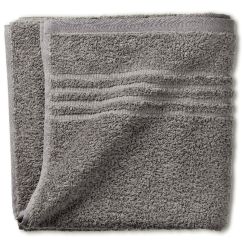 Kela Leonora Handtuch 100x50 cm Baumwolle grau 23422