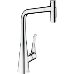 Hansgrohe Metris Select M71 Küchenarmatur Stehend chrom 73816000